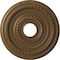 Ekena Millwork Cole PVC Medallion (Canopies up to 4 1/2"), 16"OD x 3 1/2"ID x 1"P, Metallic Champagne Bronze CMP16COCCB - alternate 1